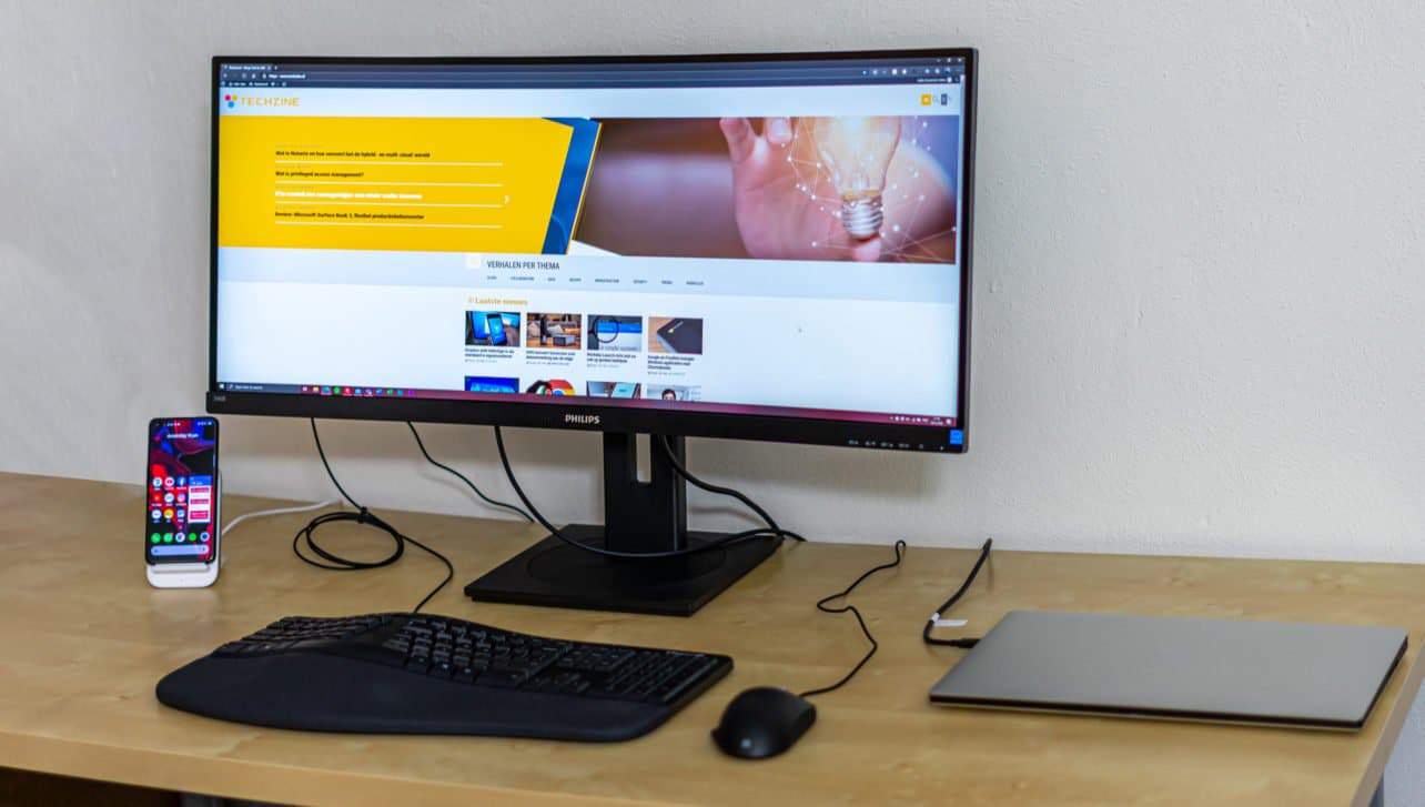 Review: Philips B-line 346B1C, betaalbare en complete USB-C monitor