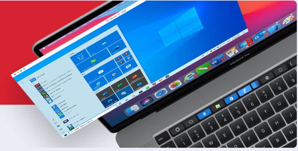 parallels windows 10 development environment