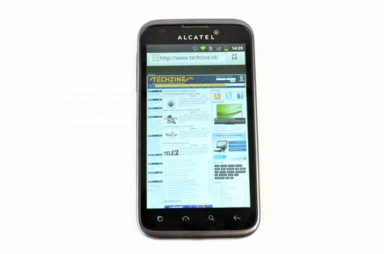 Alcatel Review: Alcatel One Touch 995