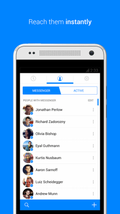 Facebook vernieuwt Messenger voor Android en iOS